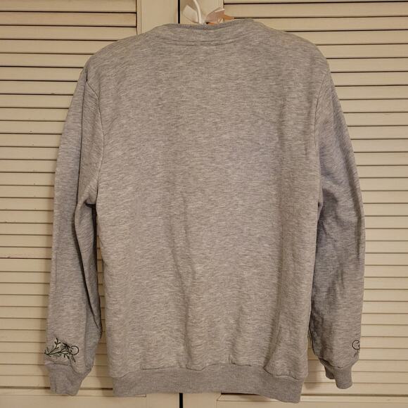 Blaire Long Sleeve Embroidered Wild Grass Cardigan Sweater Womens Petite Small - Picture 3 of 9